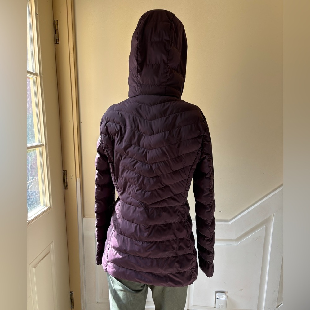 Women's Purple Puffer Jacket - Picture 2 of 8